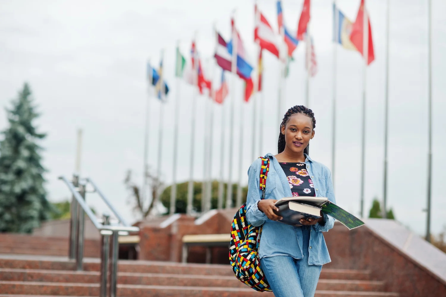 african student in international school